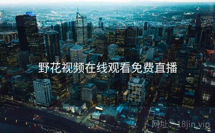 野花视频在线观看免费直播